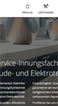 Mobile Screenshot of elektro-raub.de